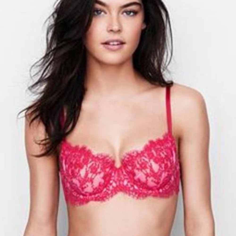 NWT- VS VERY SEXY UNLINED DEMI BRA - LACE - Picture 4 of 5